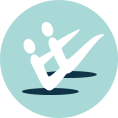 pilates exercise icon