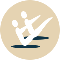 pilates exercise icon