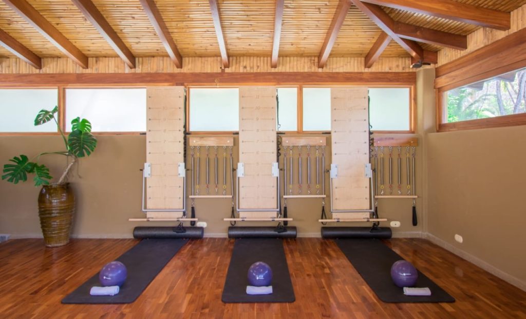 Pilates springboard studio equipment